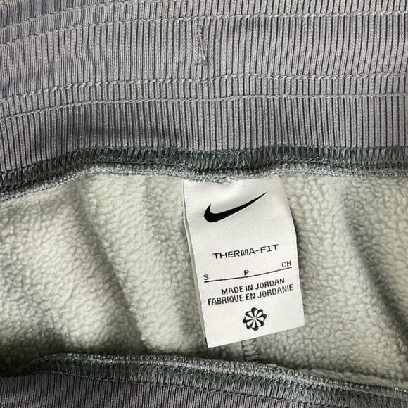Nike Therma-Fit High-Waisted Fleece Joggers - Picture 8 of 10